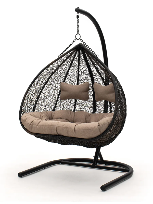 Подвесное кресло «Джимини», ротанг венге Подвесное кресло «Джимини», ротанг венге