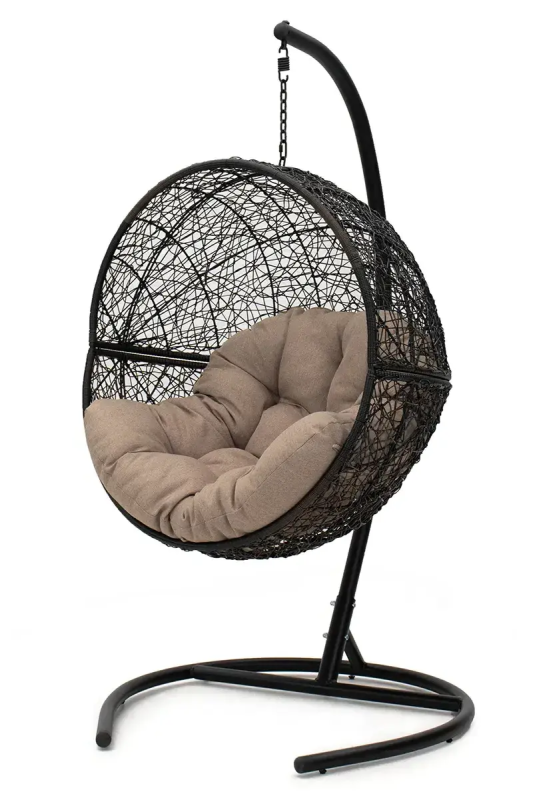 Подвесное кресло «Лаунж», ротанг венге Подвесное кресло «Лаунж», ротанг венге