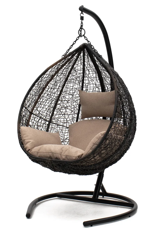 Подвесное кресло «Сорренто», ротанг венге Подвесное кресло «Сорренто», ротанг венге