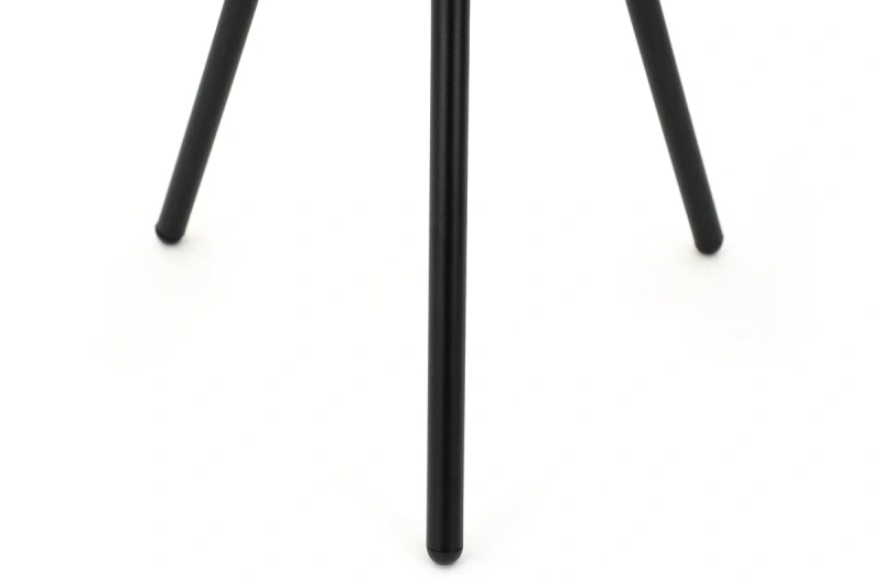 Кофейный стол «Акапулько», каркас чёрный, ротанг line чёрный