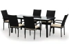 Обеденная группа «‎Гаити» 6x, столешница стекло
