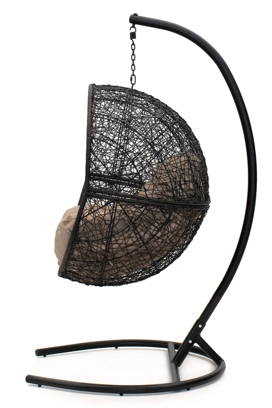 Подвесное кресло «Лаунж», ротанг венге Подвесное кресло «Лаунж», ротанг венге