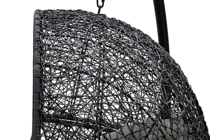 Подвесное кресло «Лаунж», ротанг графит