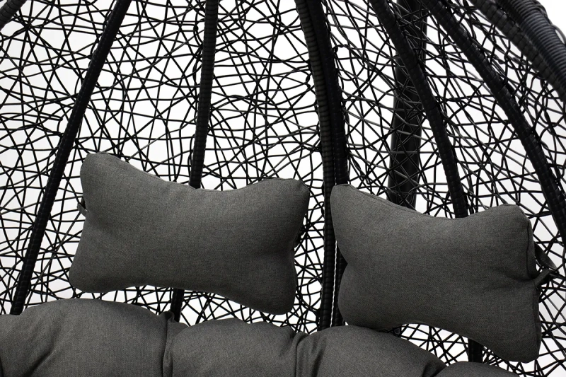 Подвесное кресло «Джимини», ротанг графит