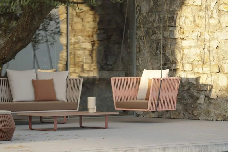 Кресло-качель «Сканди», роуп flat