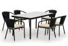 Обеденная группа «Рио» 6x, столешница стекло