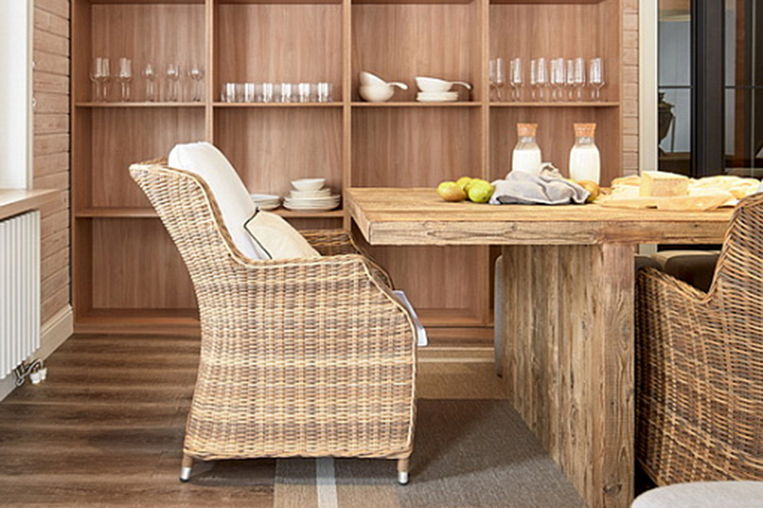 Мебель KORNERA на НТВ в «Дачном Ответе» (гостиная в стиле глокал): итоги