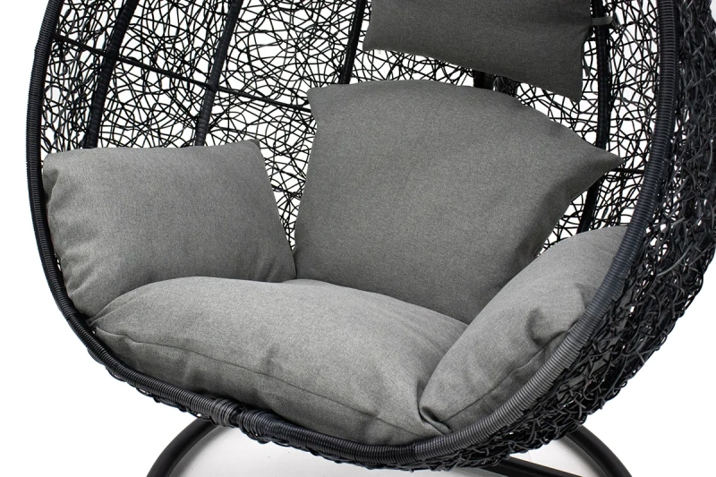 Подвесное кресло «Сорренто», ротанг графит