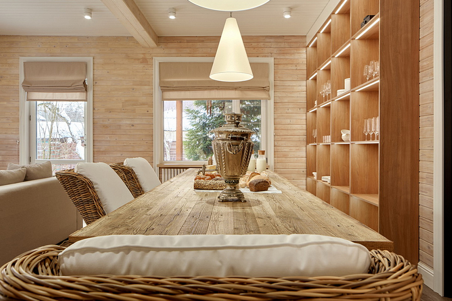 Мебель KORNERA на НТВ в «Дачном Ответе» (гостиная в стиле глокал): итоги