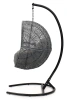 Подвесное кресло «Лаунж», ротанг серый