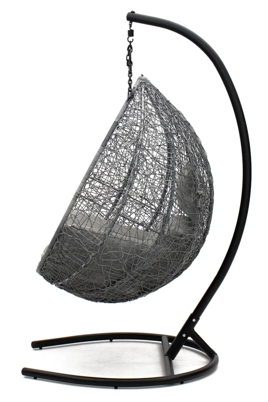 Подвесное кресло «Сорренто», ротанг серый Подвесное кресло «Сорренто», ротанг серый