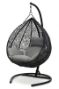 Подвесное кресло «Сорренто», ротанг графит