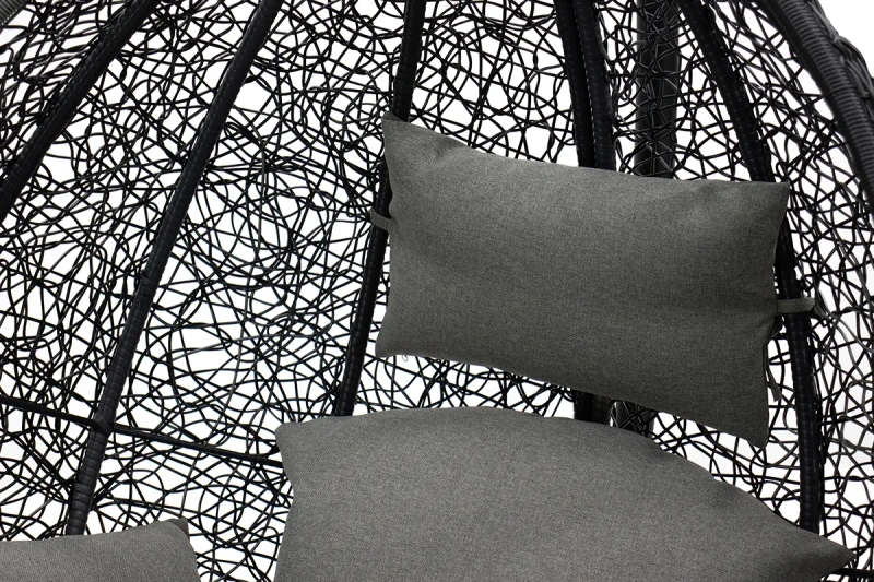 Подвесное кресло «Сорренто», ротанг графит